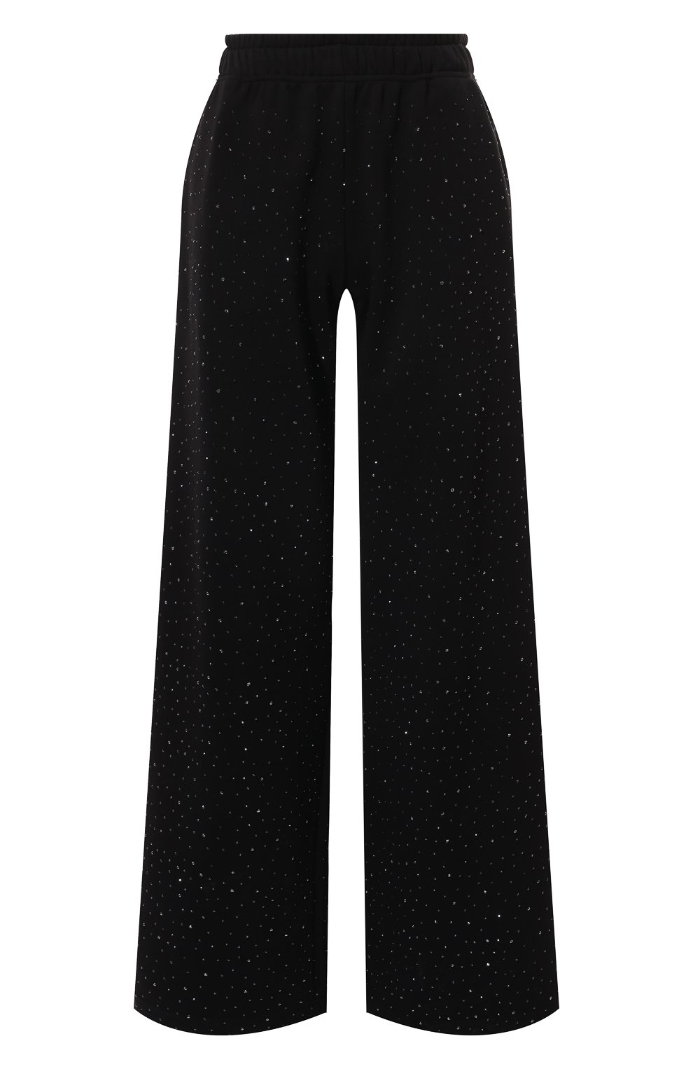 Хлопковые брюки FLASHIN черного цвета по цене 18870 руб., арт. FS24BRTS, фото 1 Хлопковые брюки FLASHIN, арт. FS24BRTS, фото 1