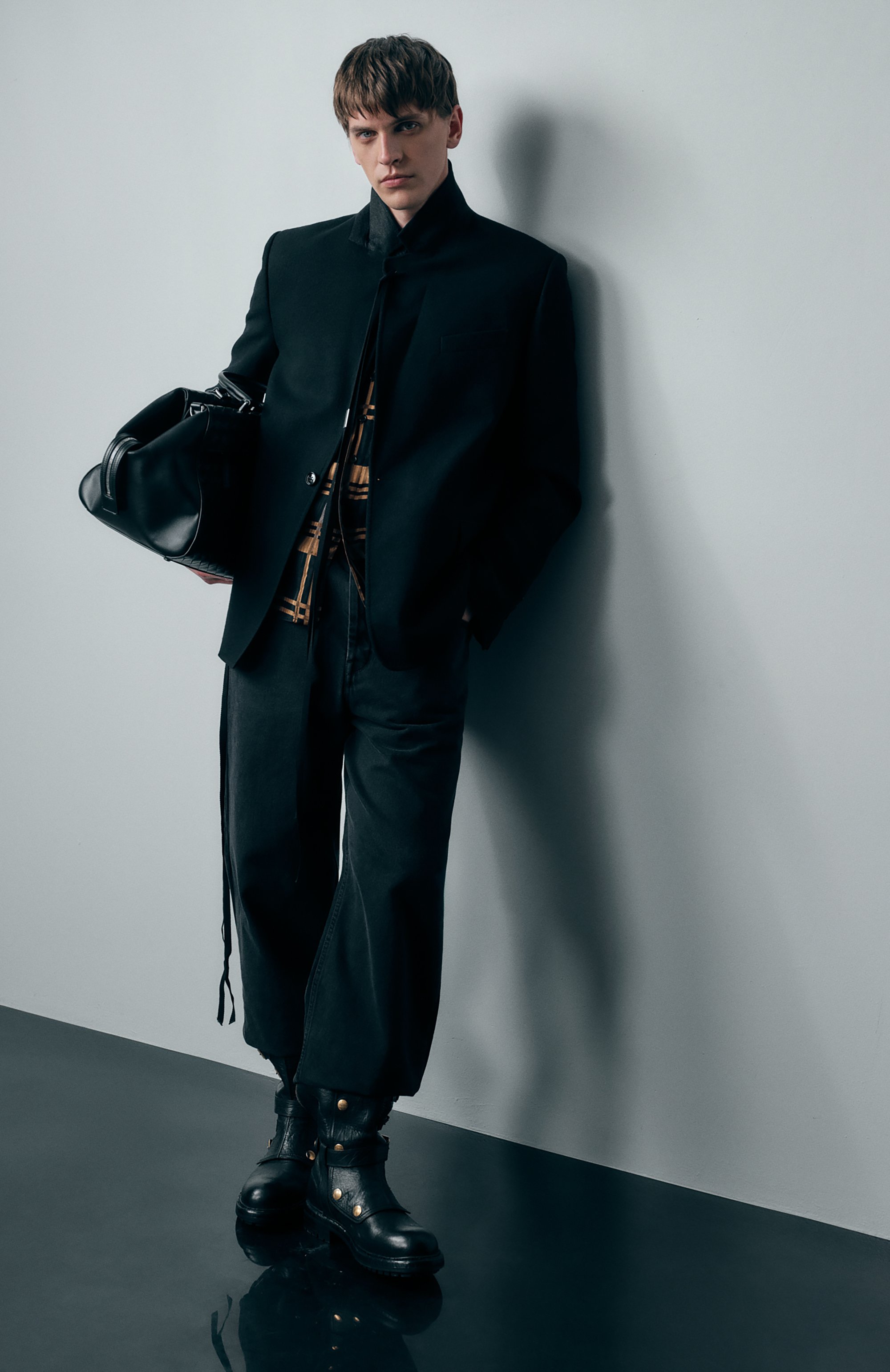 Шерстяной пиджак ANN DEMEULEMEESTER, арт. B0011594/FA207, фото 6