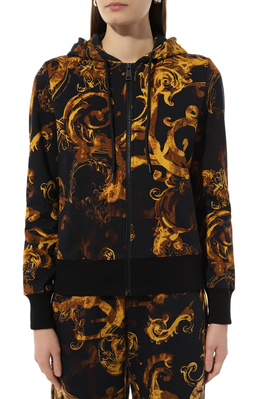 Хлопковая толстовка VERSACE JEANS COUTURE, арт. 76HAI306/FS127, фото 3