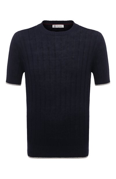 Мужской джемпер изо льна и хлопка BRUNELLO CUCINELLI, арт. M2L70B2273