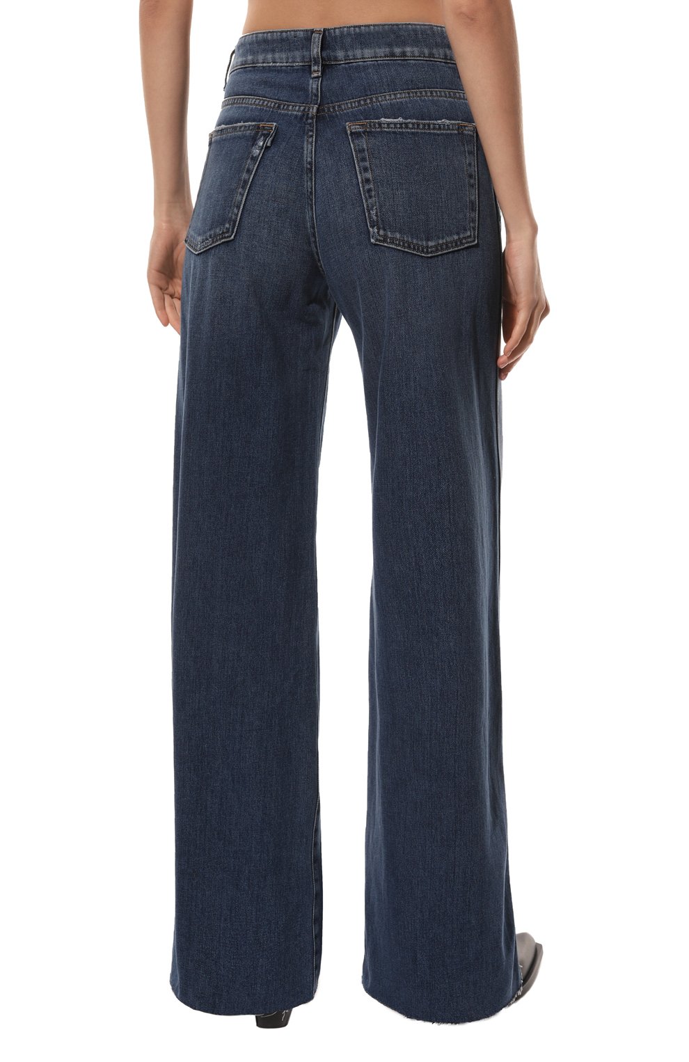 Джинсы 3X1 синего цвета по цене 39950 руб., арт. 31-W13B50-DR1131/MIDLAND, фото 4 Джинсы 3X1, арт. 31-W13B50-DR1131/MIDLAND, фото 4