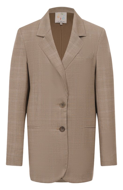 Шерстяной жакет OLOLOL OLJT063/2586.PP102 Бежевый OLJT063/2586.PP102