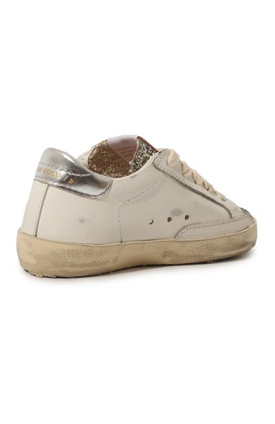 Кожаные кеды superstar GOLDEN GOOSE DELUXE BRAND, арт. GJF00101.F003318, фото 3