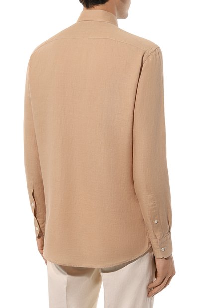 Льняная рубашка ZEGNA, арт. UDX38A7/SRF5, фото 4