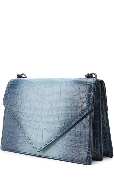 Сумка piano из кожи крокодила BOTTEGA VENETA, арт. 440829/VCCV0, фото 3