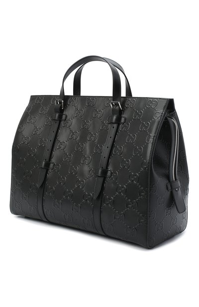 Кожаная дорожная сумка GUCCI, арт. 625772/1W3AN, фото 3