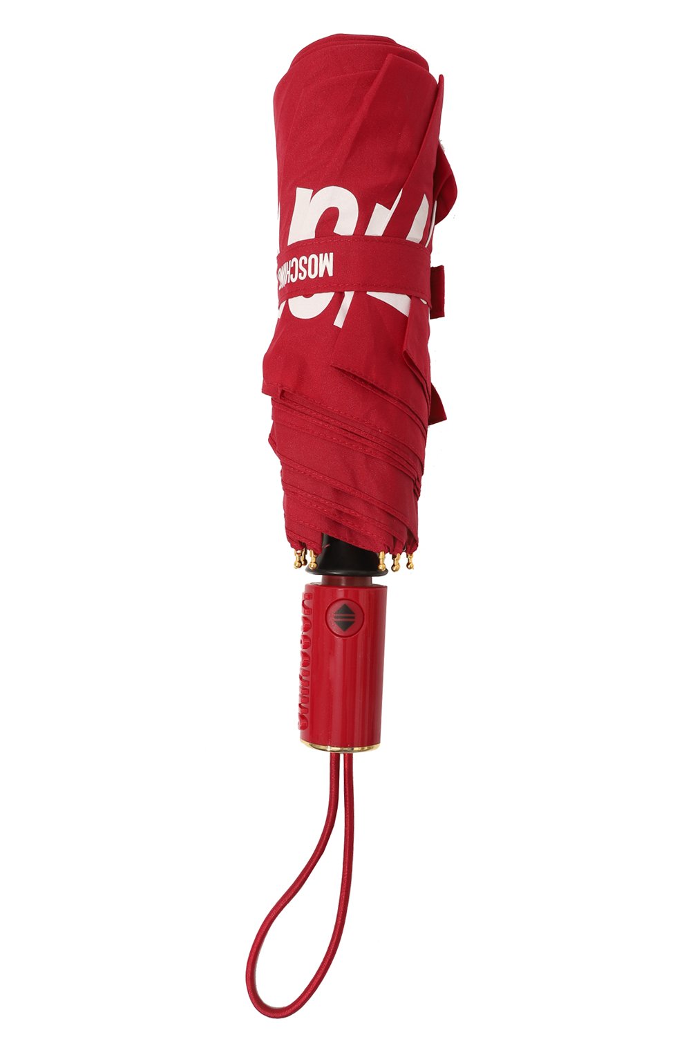 Складной зонт MOSCHINO красного цвета по цене 9295 руб., арт. 8983-0PENCL0SEC, фото 4 Складной зонт MOSCHINO, арт. 8983-0PENCL0SEC, фото 4