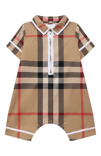 Хлопковый комбинезон BURBERRY, арт. 8048382, фото 1