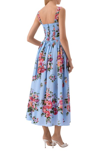 Хлопковое платье DOLCE & GABBANA, арт. F6TTHT/HS5UU, фото 3