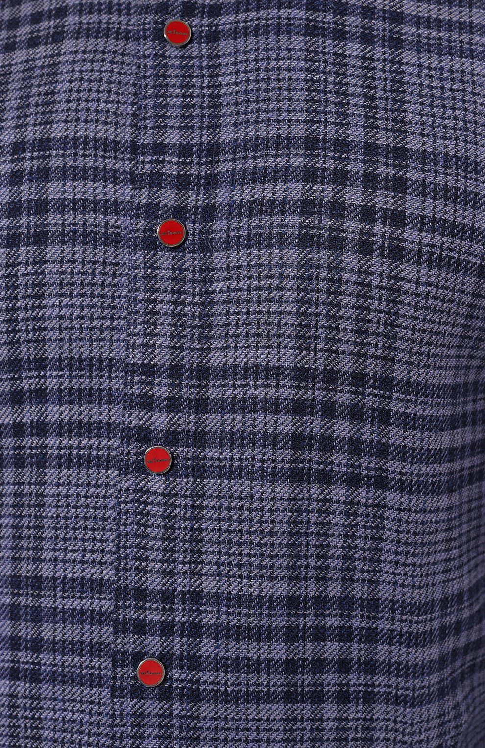 Рубашка из шерсти и шелка KITON, арт. UMCMARK0643C, фото 5