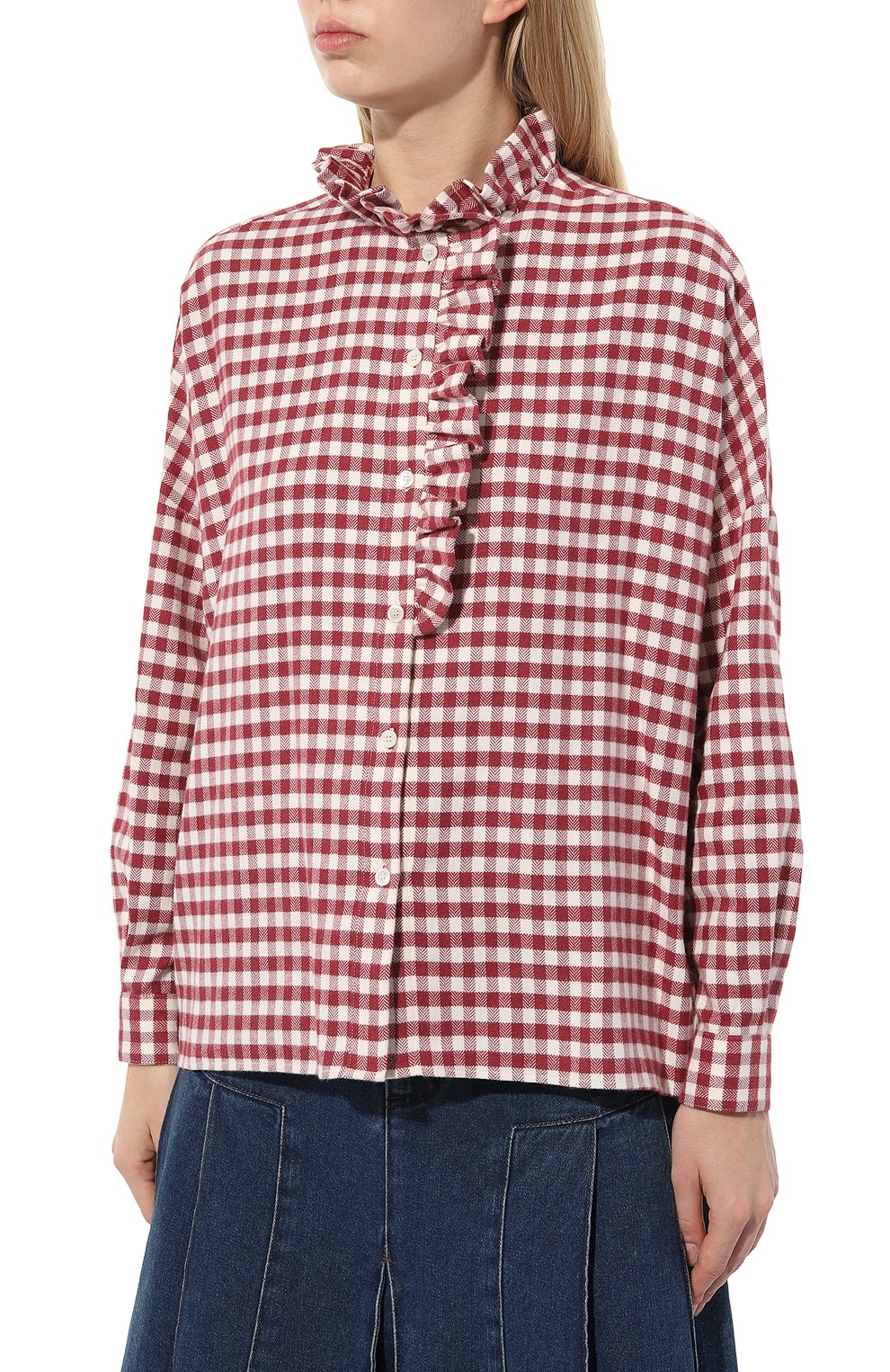 Хлопковая блузка ACADEMIA, арт. GAIA/C7116, фото 3