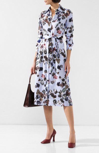 Платье с поясом VICTORIA, VICTORIA BECKHAM, арт. 2419WDR000127A, фото 2