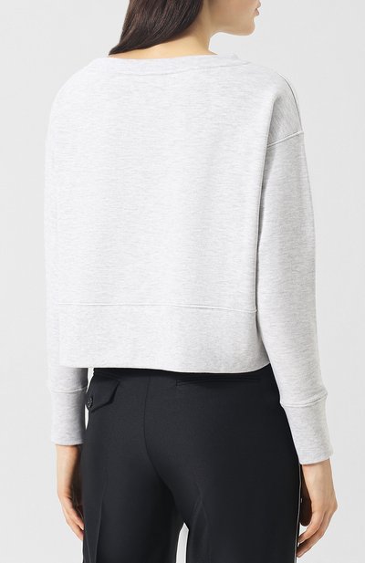 Хлопковый пуловер с логотипом бренда GOLDEN GOOSE DELUXE BRAND, арт. G33WP027.A1, фото 4