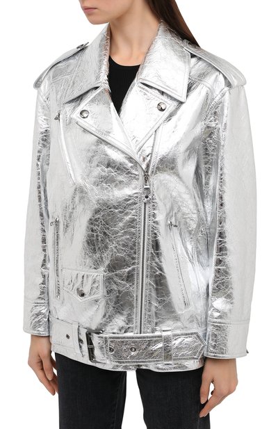 Кожаная куртка MARNI, арт. JKMX0120HC/LA731, фото 3