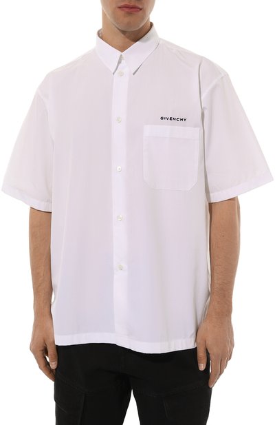 Хлопковая рубашка GIVENCHY, арт. BM610814M6, фото 3
