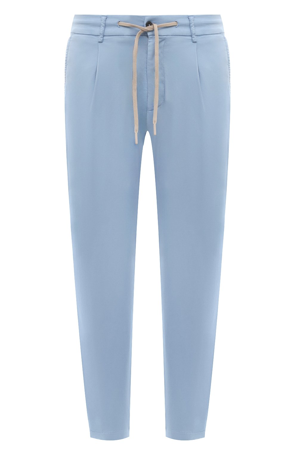 Брюки из хлопка и шелка ANDREA CAMPAGNA, арт. SPIAGGIA 1P GD, фото 1