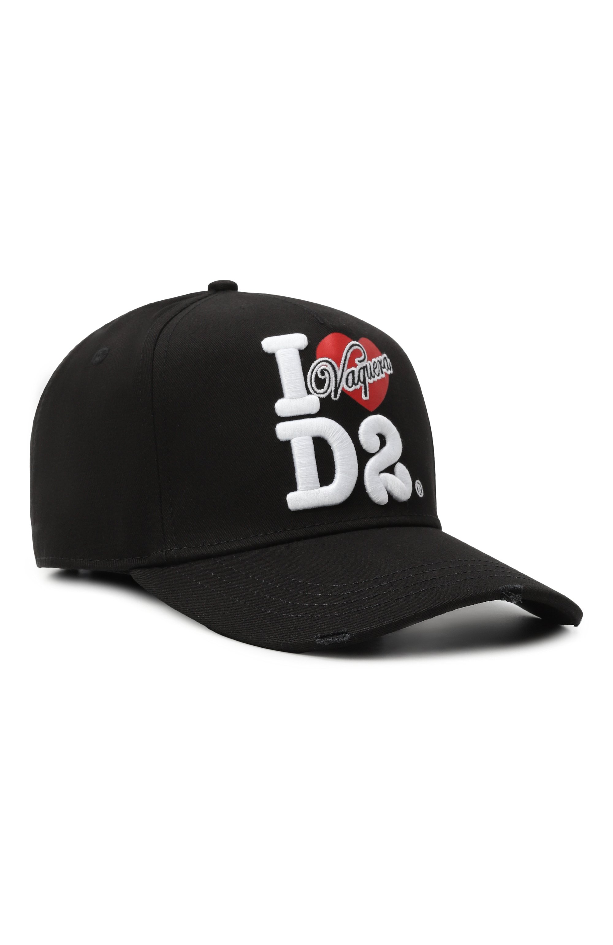 Хлопковая бейсболка dsquared2 x vaquera DSQUARED2, арт. BCW0953/05C00001, фото 1