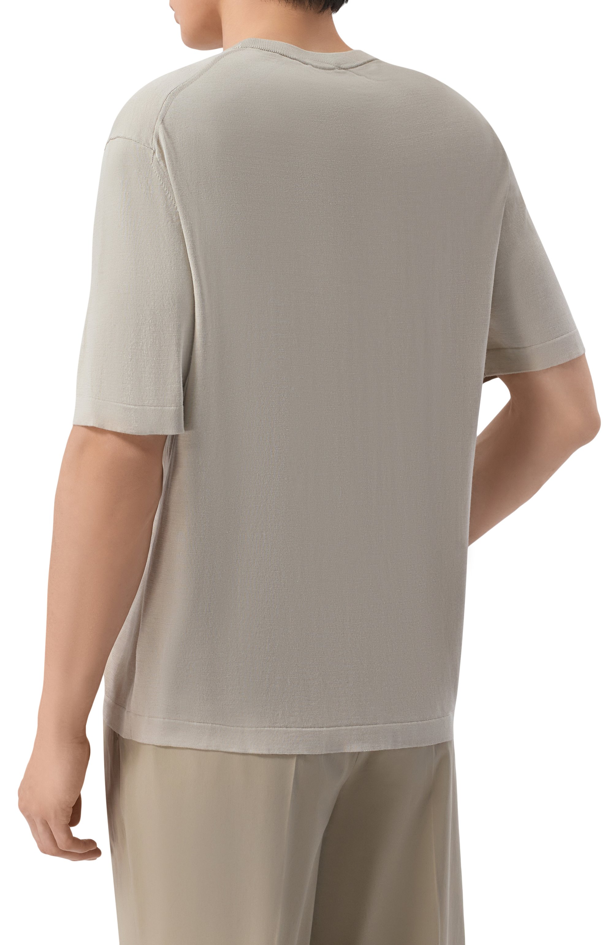 Джемпер из шелка и хлопка 12 STOREEZ, арт. 136313, фото 4