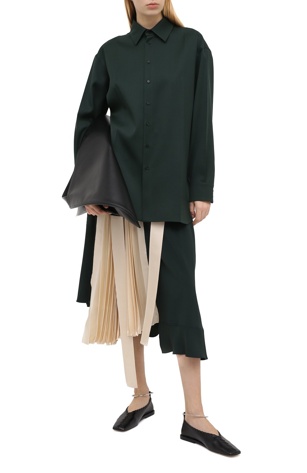 Шерстяная рубашка JIL SANDER, арт. JSPR601905-WR202500, фото 2