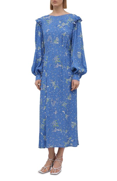 Платье из вискозы LOOM BY RODINA, арт. LBR-020blu, фото 3