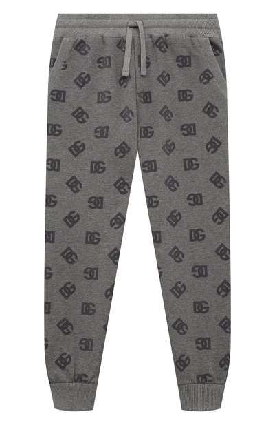 Хлопковые джоггеры DOLCE & GABBANA, арт. L4JPJP/G7N2A