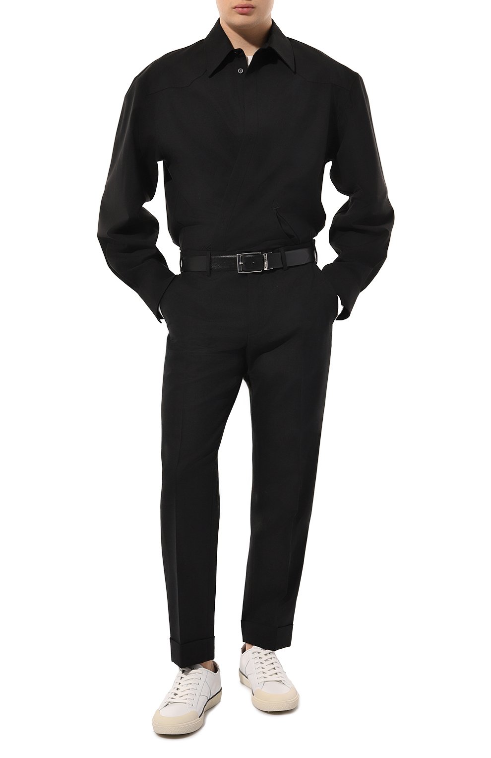 Шерстяные брюки DRIES VAN NOTEN, арт. 020907-8218, фото 2