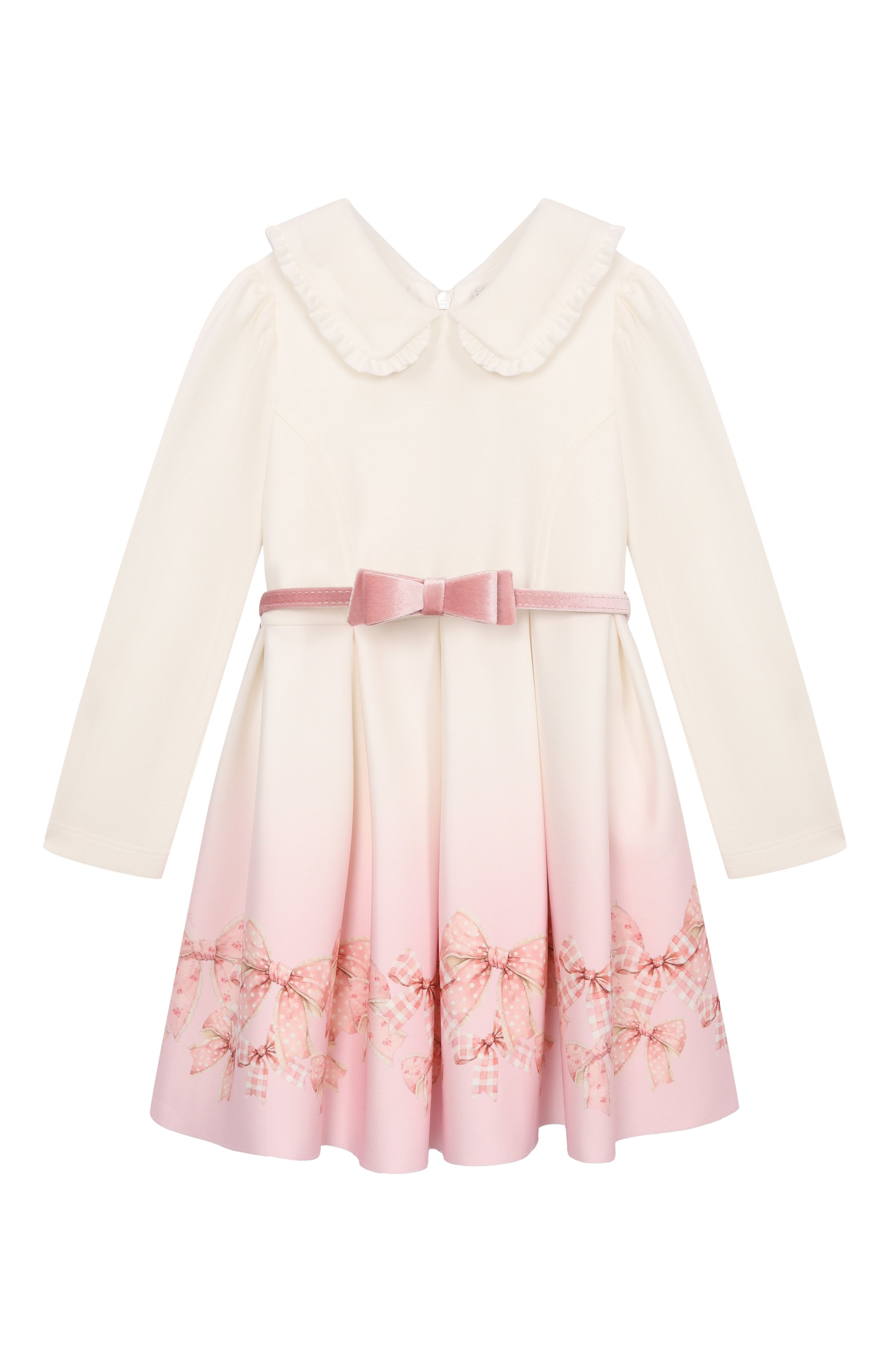 Хлопковое платье MONNALISA, арт. 31F908, фото 1