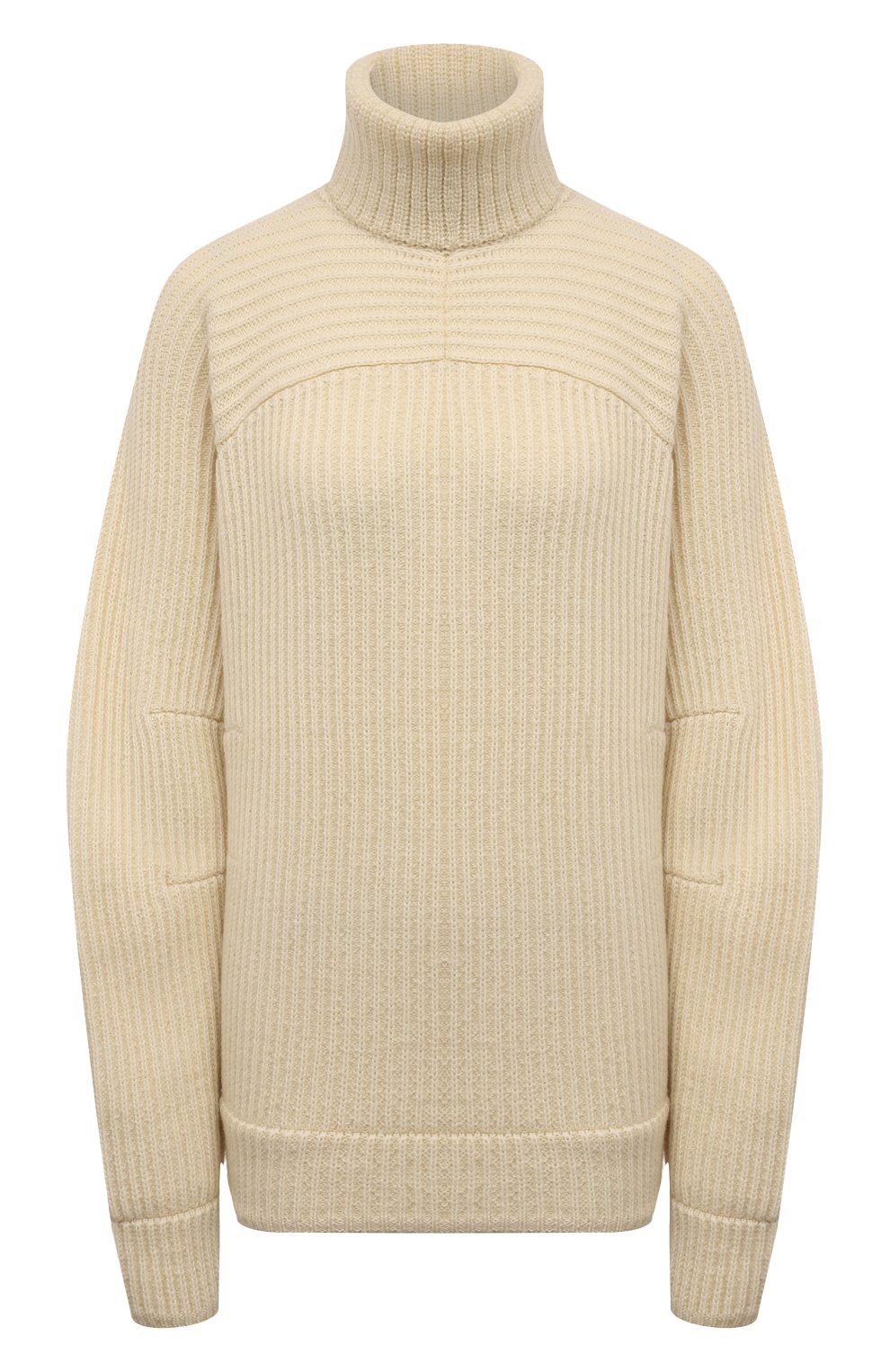 Шерстяной свитер MORDECAI светло-бежевого цвета по цене 79150 руб., арт. 24A96MDK08G, фото 1 Шерстяной свитер MORDECAI, арт. 24A96MDK08G, фото 1