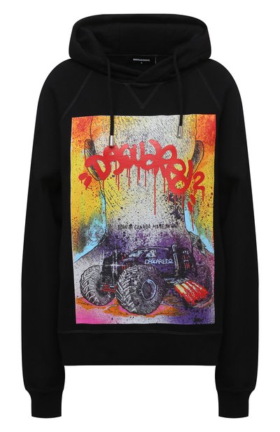 Женский хлопковое худи DSQUARED2, арт. S72GU0336/S25042