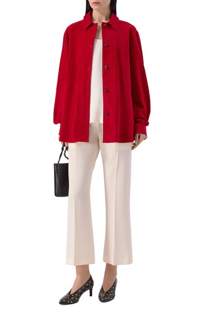 Замшевая рубашка TOTEME, арт. 261-WRT0707-LE0200, фото 2