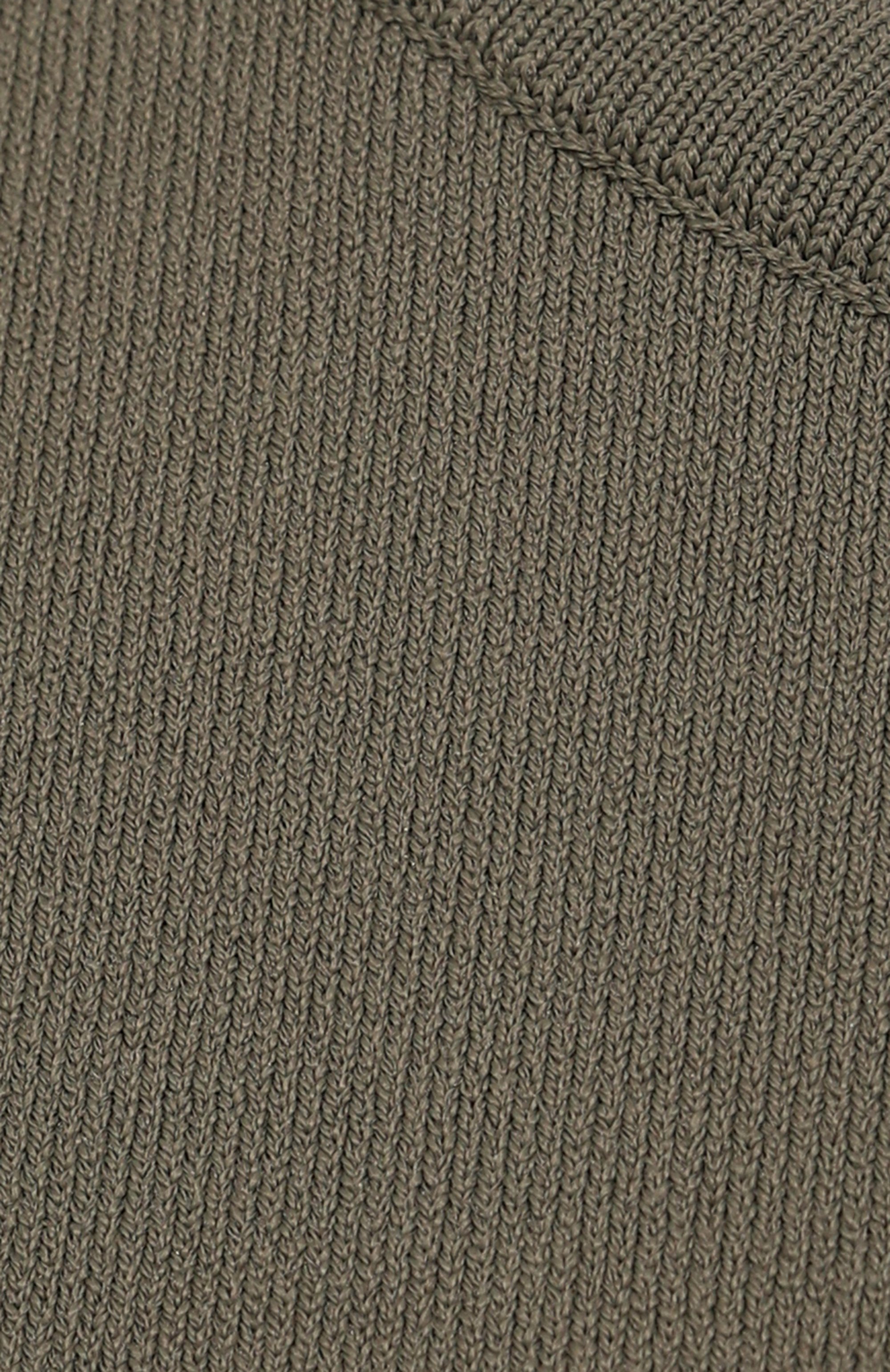 Пуловер из вискозы JIL SANDER хаки цвета по цене 245500 руб., арт. J04GC0107-J18208, фото 6 Пуловер из вискозы JIL SANDER, арт. J04GC0107-J18208, фото 6