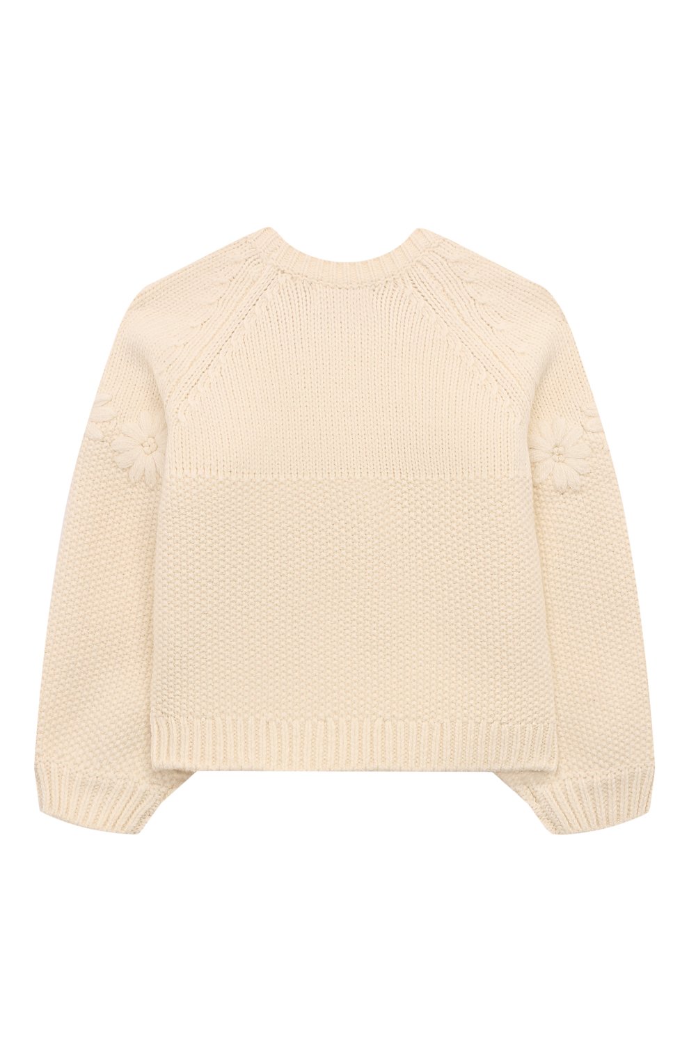 Пуловер C`ERA UNA VOLTA кремового цвета по цене 14900 руб., арт. AW24KN05710, фото 2 Пуловер C`ERA UNA VOLTA, арт. AW24KN05710, фото 2