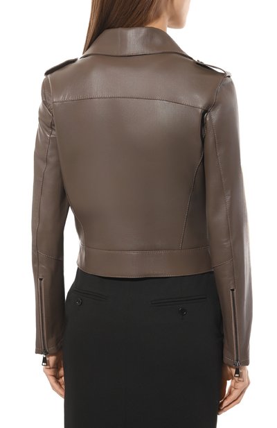 Кожаная куртка SIMONETTA RAVIZZA, арт. S04JA235L16/TS/063, фото 4