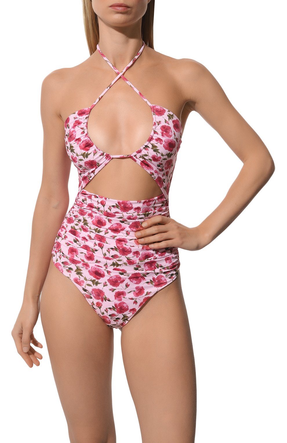 Слитный купальник MAGDA BUTRYM розового цвета по цене 79950 руб., арт. 819424, фото 2 Слитный купальник MAGDA BUTRYM, арт. 819424, фото 2