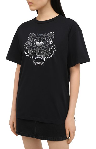 Хлопковая футболка KENZO, арт. FB52TS9724YG, фото 3
