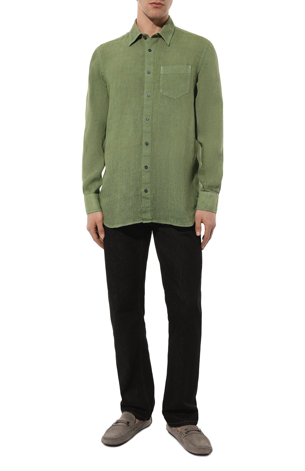 Льняная рубашка 120% LINO, арт. 31ALIM1081/0000115/S00, фото 2