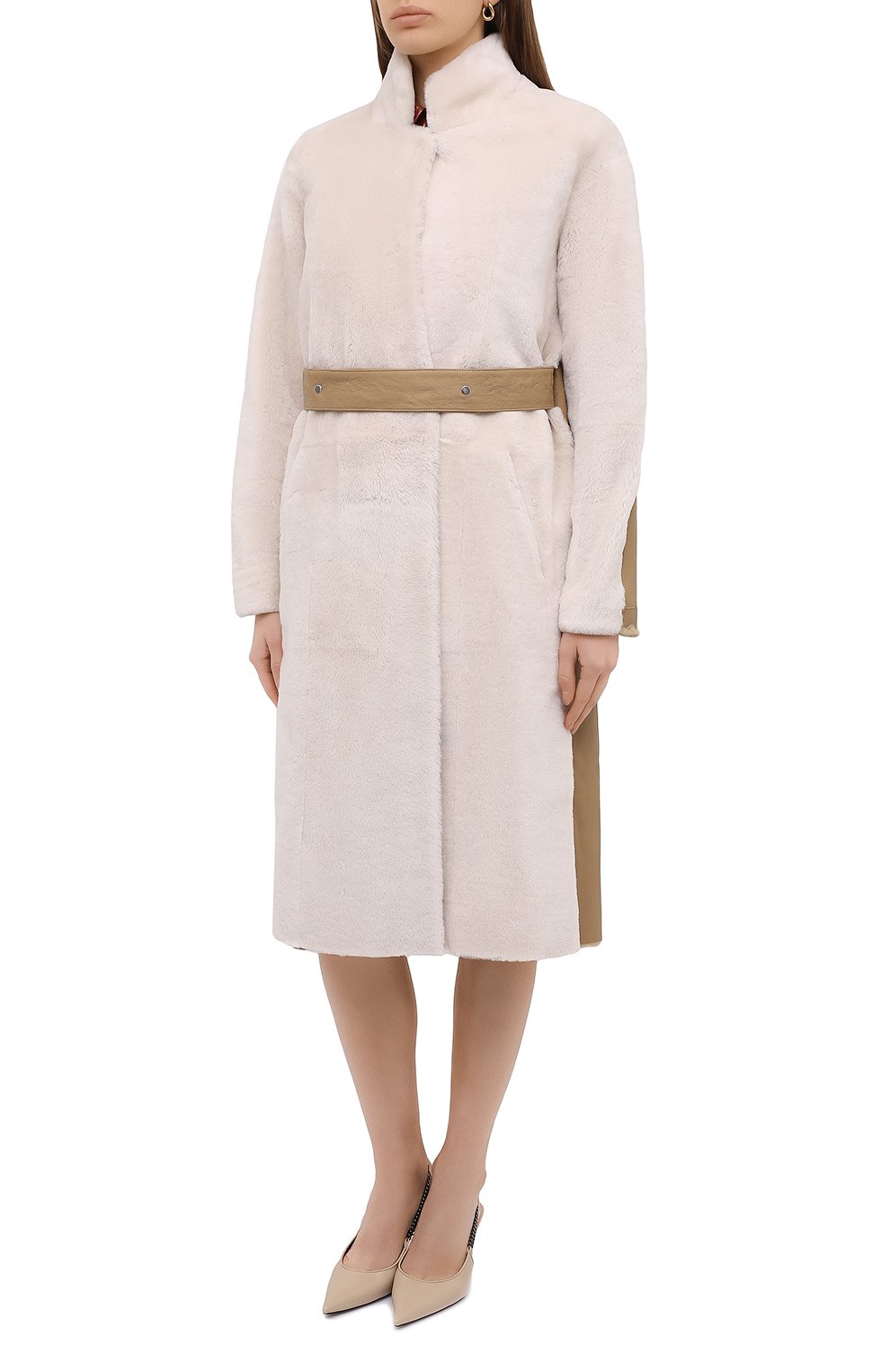 Дубленка ANNE VEST разноцветного цвета по цене 321000 руб., арт. AW20/01/211/15/NUIT, фото 3 Дубленка ANNE VEST, арт. AW20/01/211/15/NUIT, фото 3