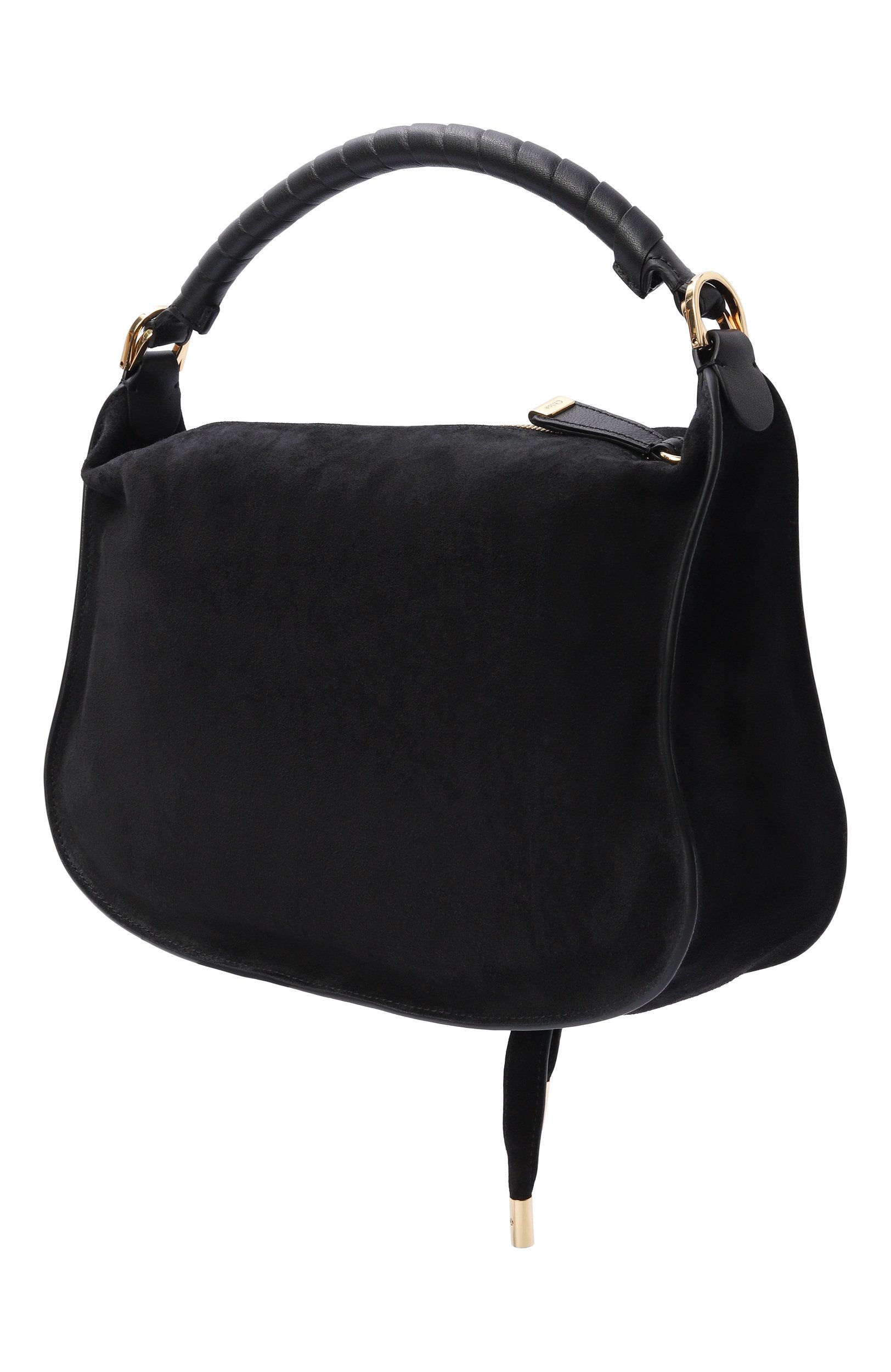 Сумка marcie small CHLOÉ черного цвета по цене 279000 руб., арт. CH26AS882S82, фото 4 Сумка marcie small CHLOÉ, арт. CH26AS882S82, фото 4
