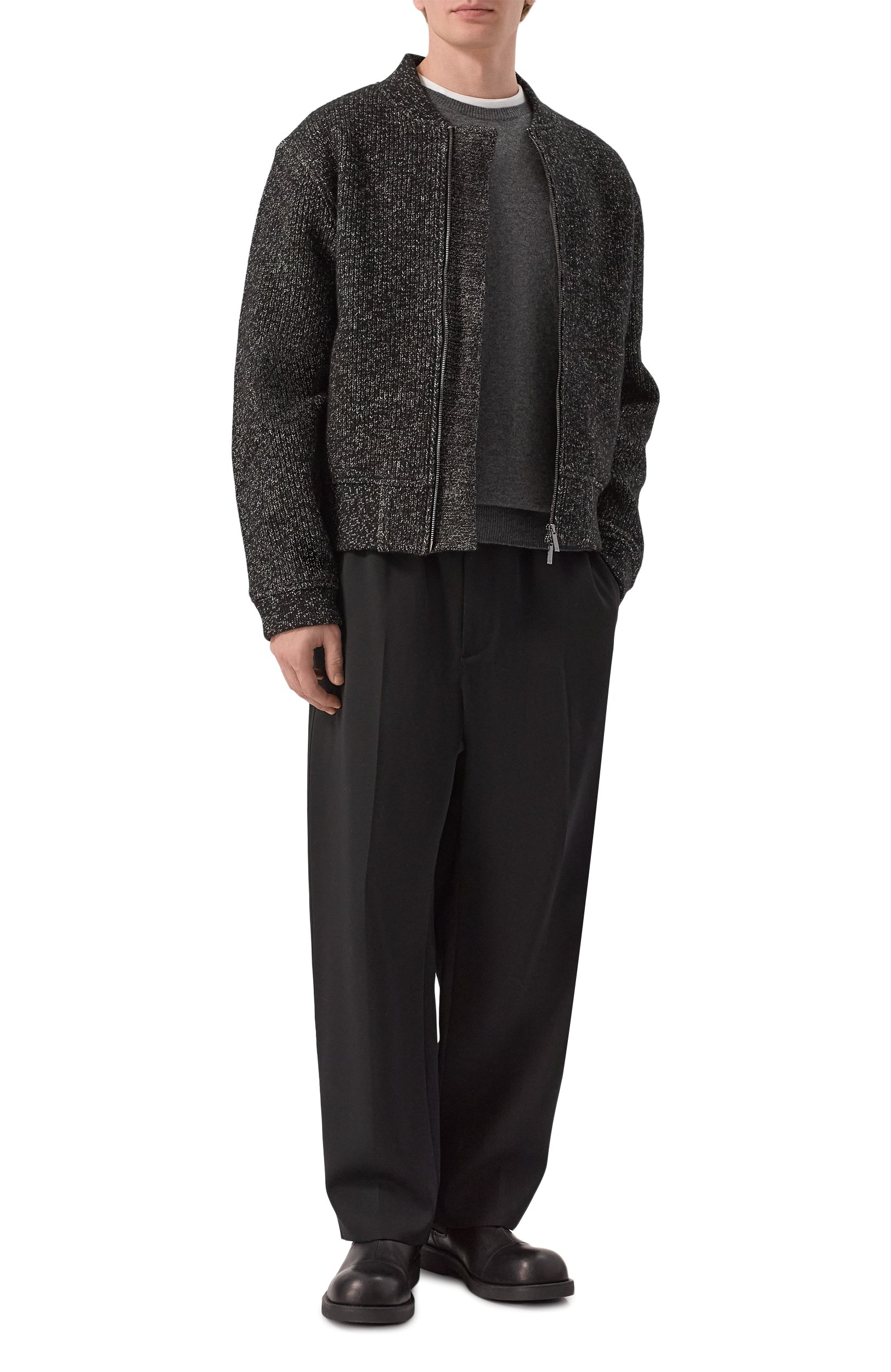 Кардиган из шерсти и хлопка EMPORIO ARMANI, арт. EM006435/AF29849, фото 2