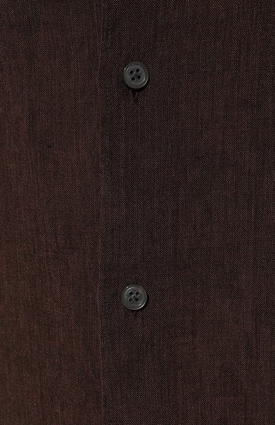 Льняная рубашка ZEGNA, арт. UDX38A7/SCF5, фото 5