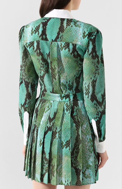 Платье MSGM светло-зеленого цвета по цене 62950 руб., арт. 2841MDA163PY 207155, фото 4 Платье MSGM, арт. 2841MDA163PY 207155, фото 4