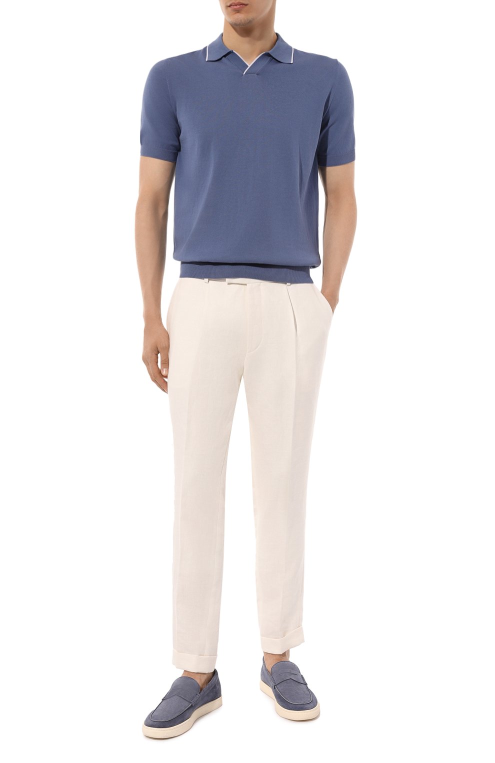 Льняные брюки BOSS, арт. 50514636, фото 2