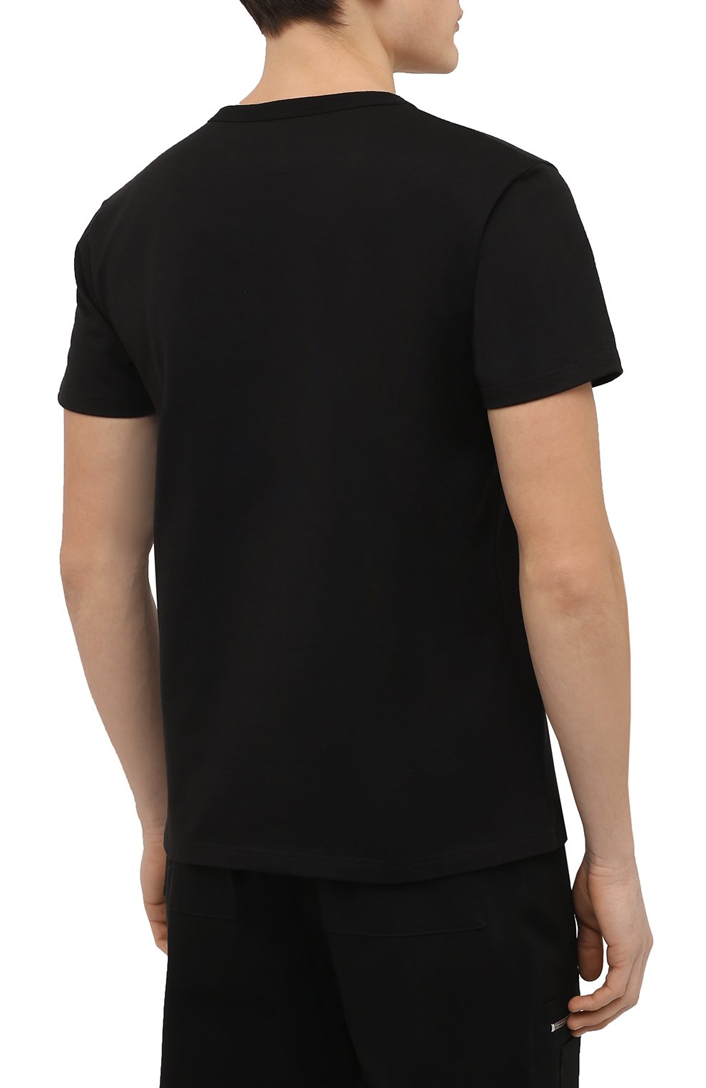 Хлопковая футболка ALEXANDER MCQUEEN, арт. 688189/QSZ8A, фото 4