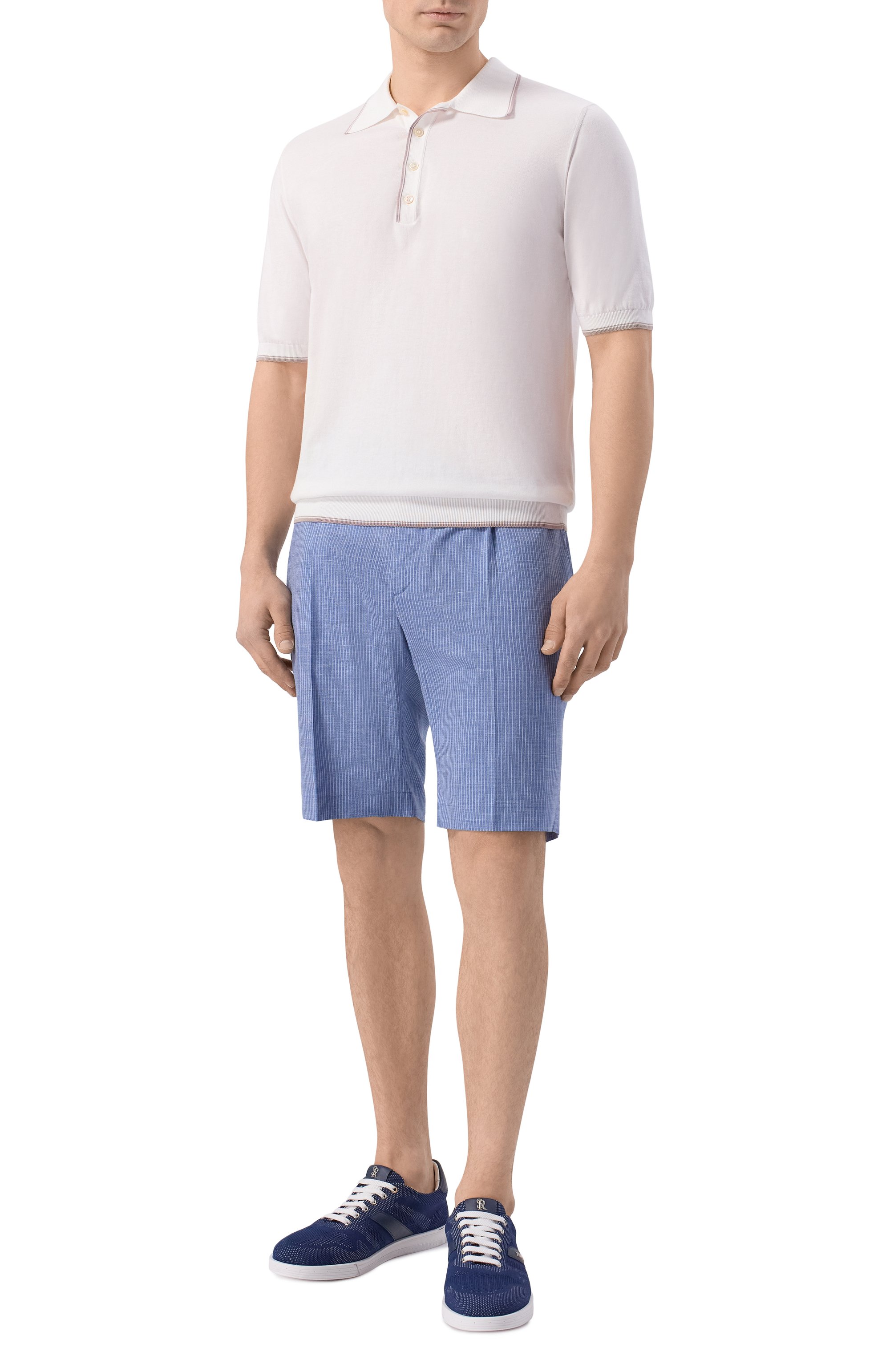 Шорты из шерсти и шелка STEFANO RICCI, арт. M1T6100301/WKL09U, фото 2