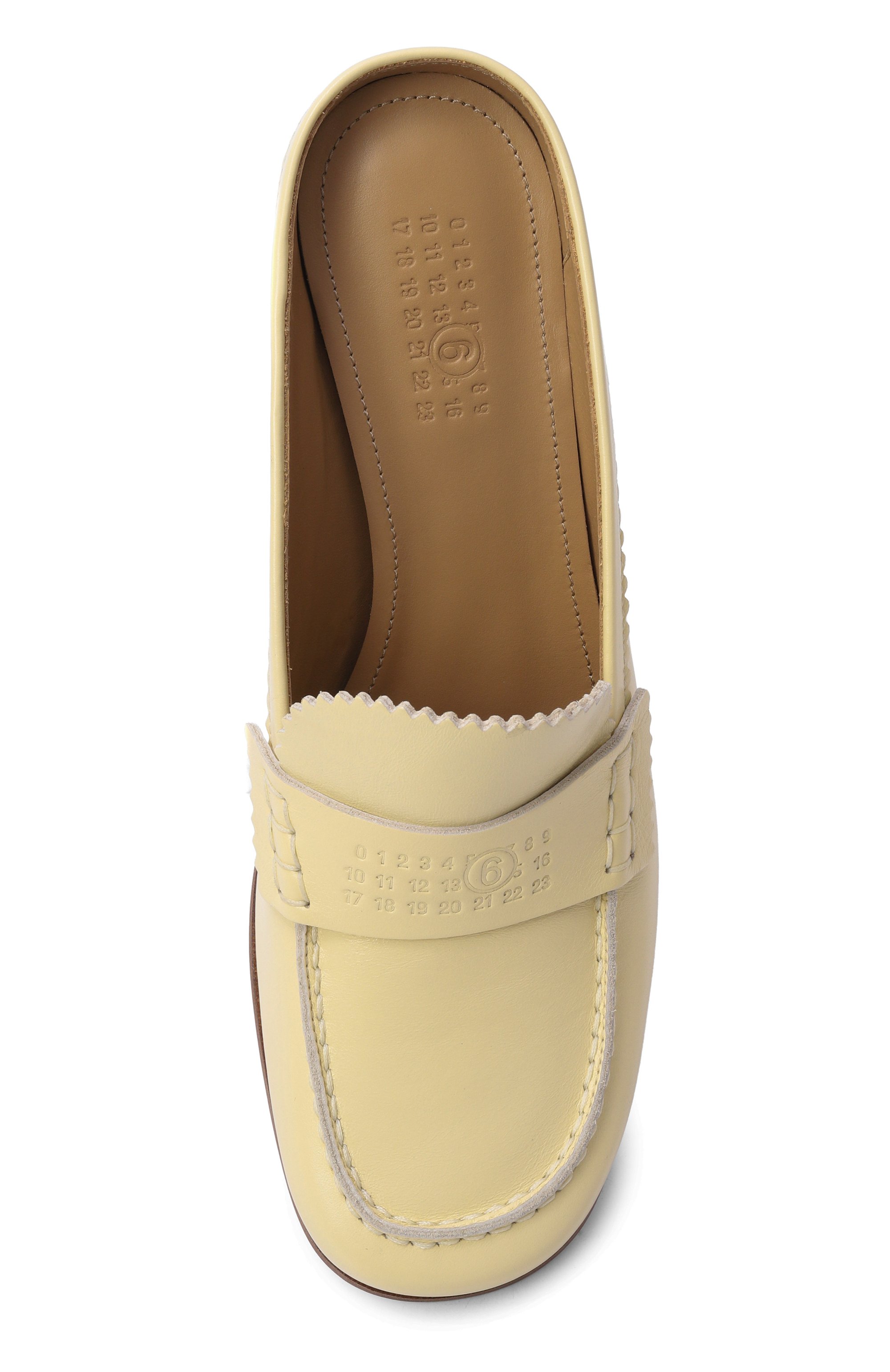 Кожаные мюли swing-toe MM6, арт. S66WX0074/P7560, фото 6