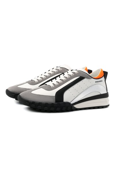Кожаные кроссовки legend DSQUARED2, арт. SNM0196 01504324, фото 1