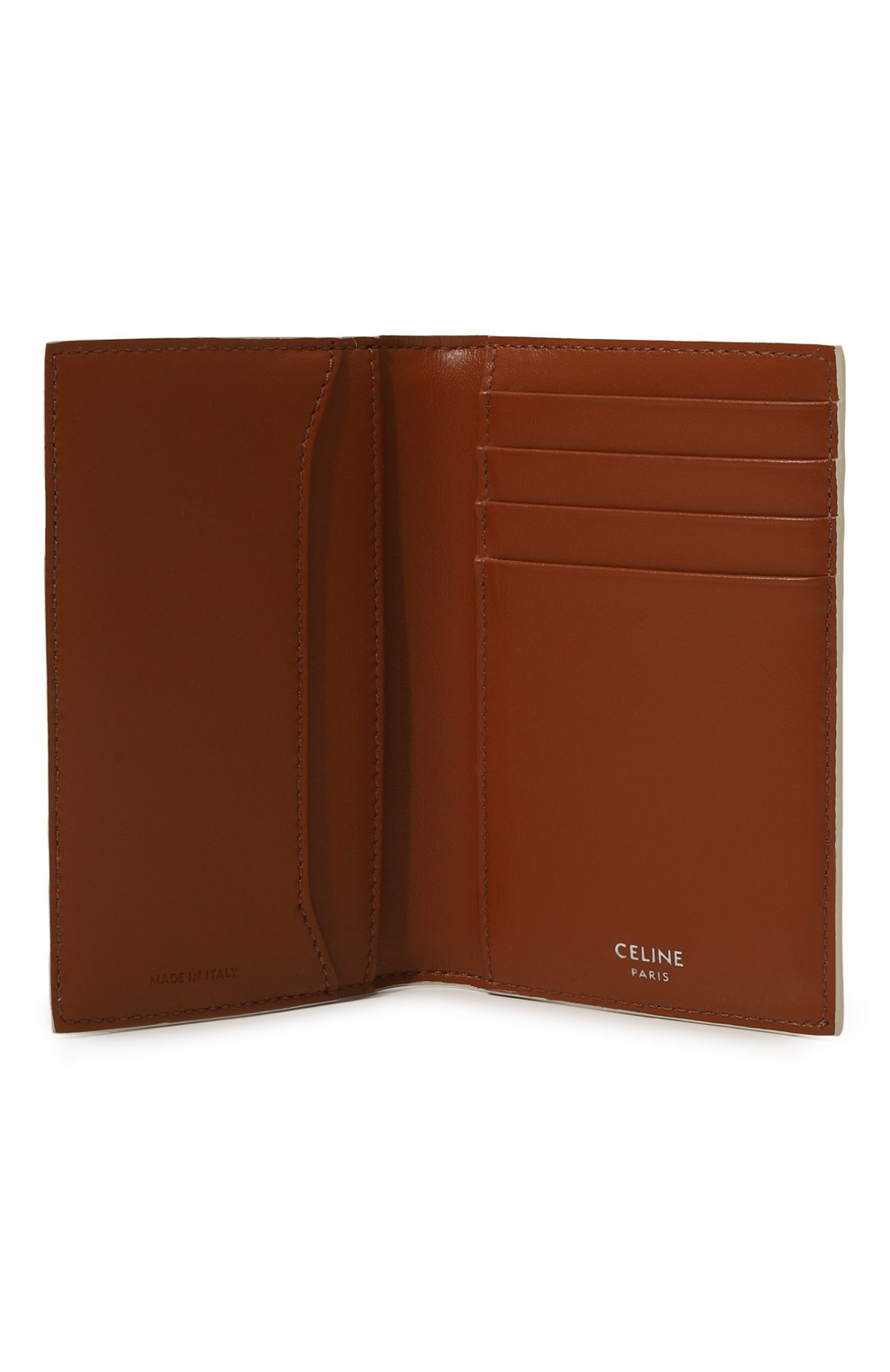 Футляр для кредитных карт CELINE бежевого цвета по цене 41650 руб., арт. 10K87/2BZR, фото 3 Футляр для кредитных карт CELINE, арт. 10K87/2BZR, фото 3