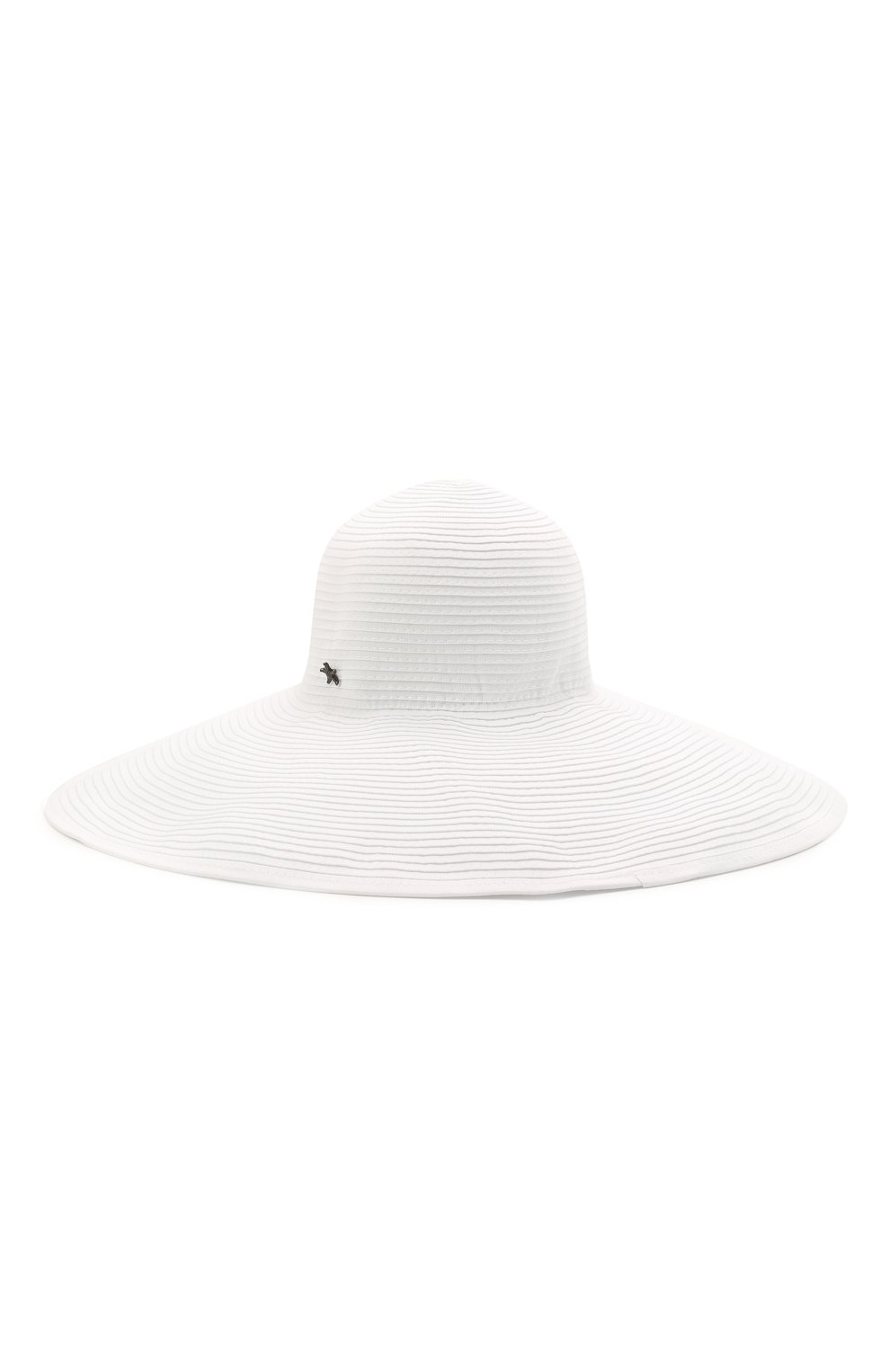 Шляпа с широкими полями SHAN белого цвета по цене 28610 руб., арт. 0550-07, фото 1 Шляпа с широкими полями SHAN, арт. 0550-07, фото 1