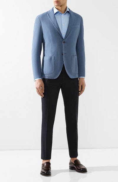 Пиджак из смеси хлопка и шелка ALTEA, арт. 1952058, фото 2