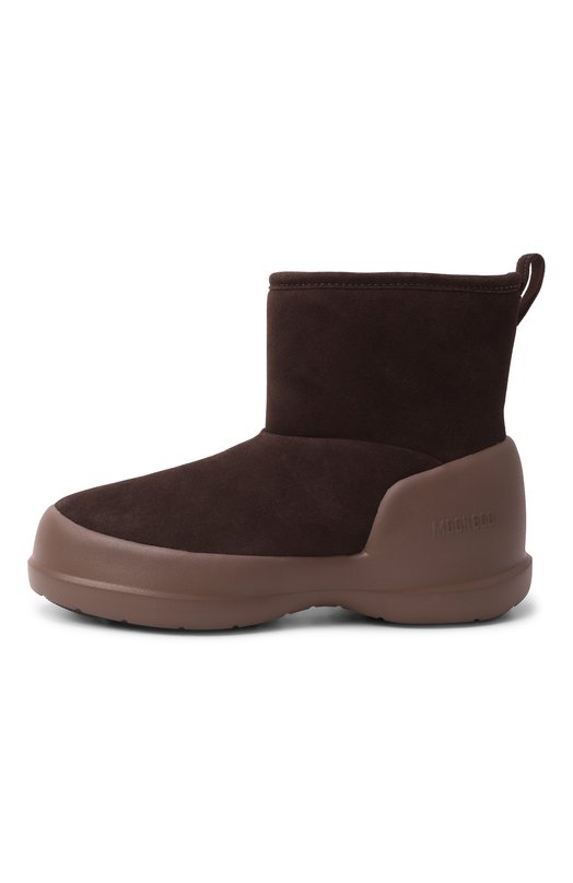 Замшевые полусапоги Mezzaluna Mid Moon Boot 80D2500060 Коричневый  80D2500060 Фото 4